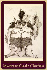 Mushroom Goblin Chieftain sketch